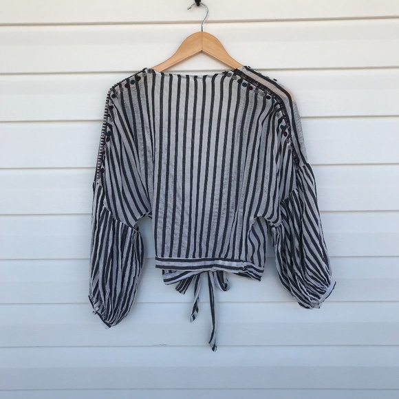 Free People Barcelona Nights Wrap Top - Picture 6 of 8